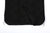 Pure Blue Japan 2239-BK Jacquard Patchwork Boro Shirt - Black x Black Made in Japan Hem Detail