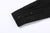 Pure Blue Japan 2239-BK Jacquard Patchwork Boro Shirt - Black x Black Made in Japan Cuff Planket