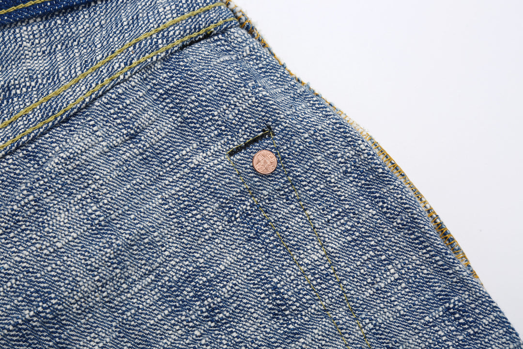 Samurai Jeans S211XX17oz-SLB Murakumo 17oz selvedge slub denim relaxed tapered fit hidden rivet