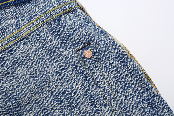 Samurai Jeans S211XX17oz-SLB Murakumo 17oz selvedge slub denim relaxed tapered fit hidden rivet