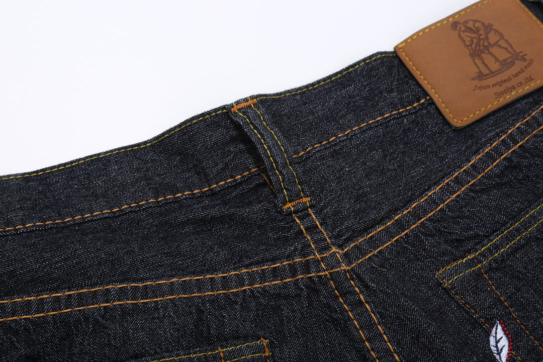 Pure Blue Japan 1182-002 10oz Selvedge Denim - Wide Straight Fit