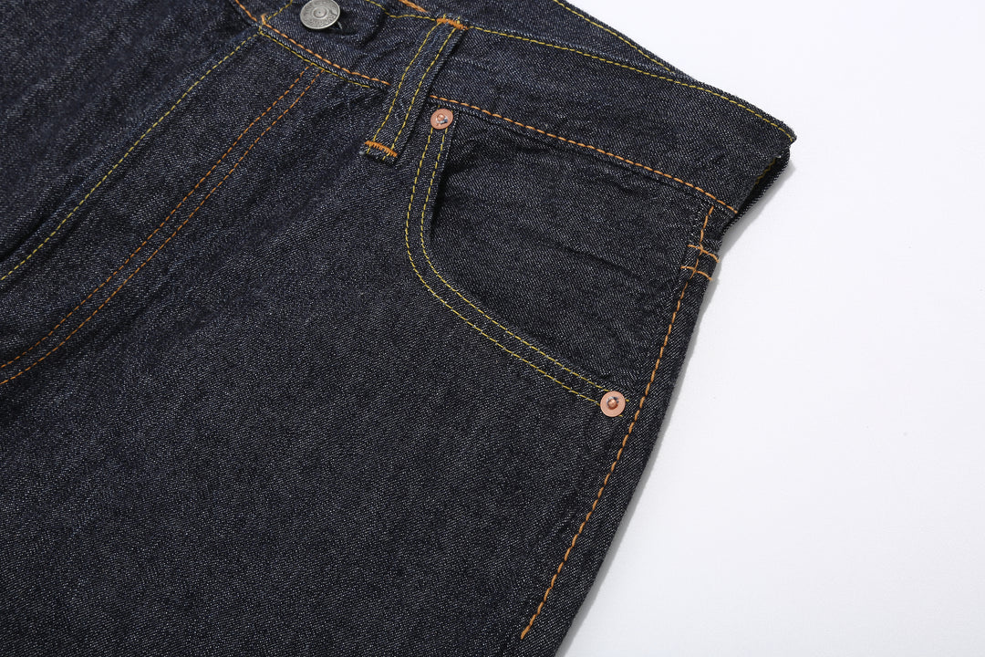 Pure Blue Japan 1182-002 10oz Selvedge Denim - Wide Straight Fit