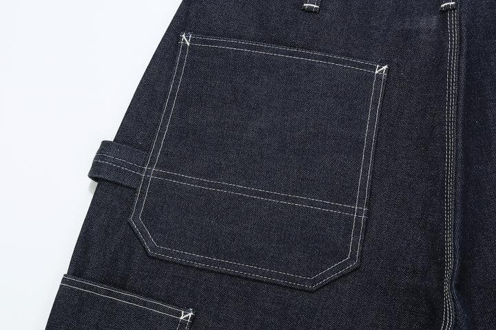 Boncoura 15oz Indigo Denim Painter Pants - Relaxed Tapered Fit