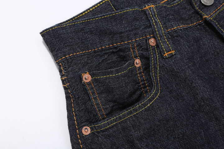 Pure Blue Japan 1182-002 10oz Selvedge Denim - Wide Straight Fit