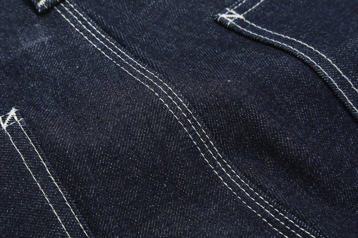 Boncoura 15oz Indigo Denim Painter Pants - Relaxed Tapered Fit