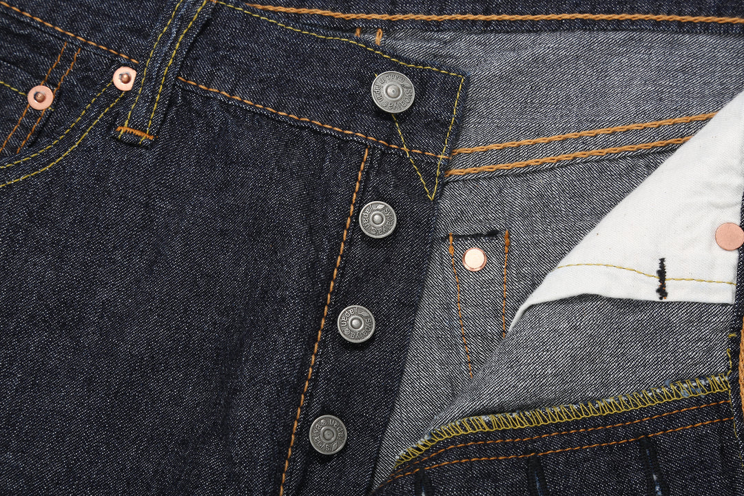 Pure Blue Japan 1182-002 10oz Selvedge Denim - Wide Straight Fit