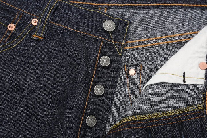 Pure Blue Japan 1182-002 10oz Selvedge Denim - Wide Straight Fit