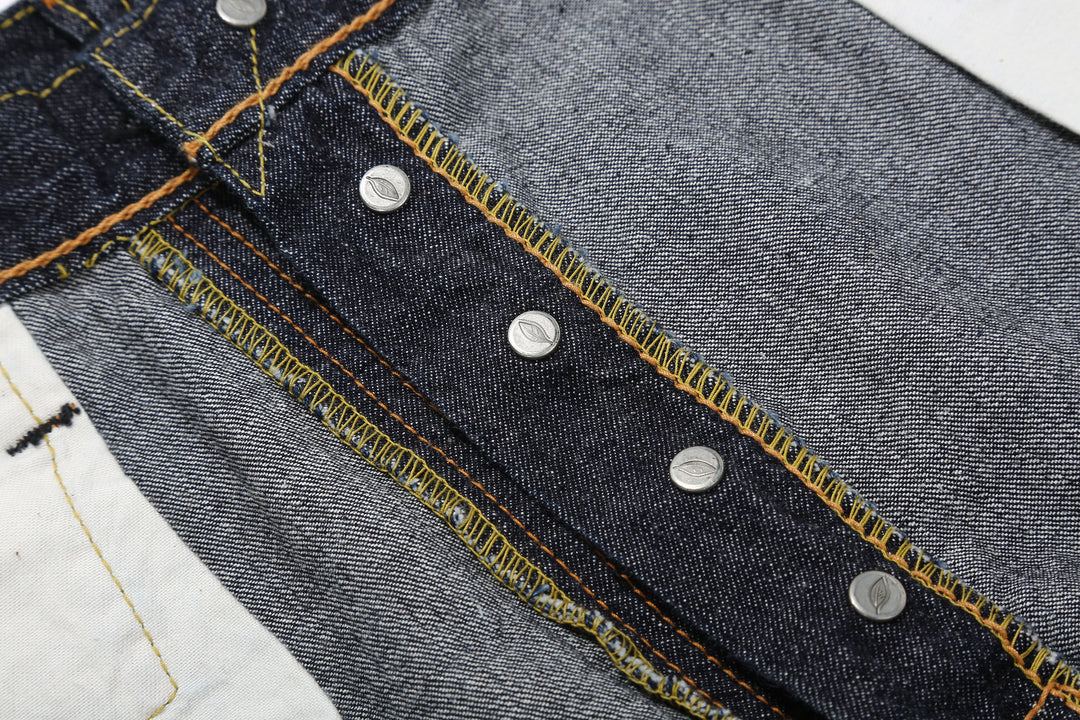 Pure Blue Japan 1182-002 10oz Selvedge Denim - Wide Straight Fit