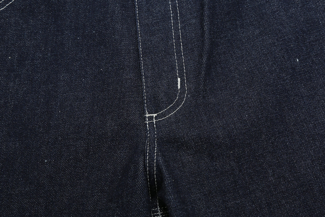 Boncoura 15oz Indigo Denim Painter Pants - Relaxed Tapered Fit