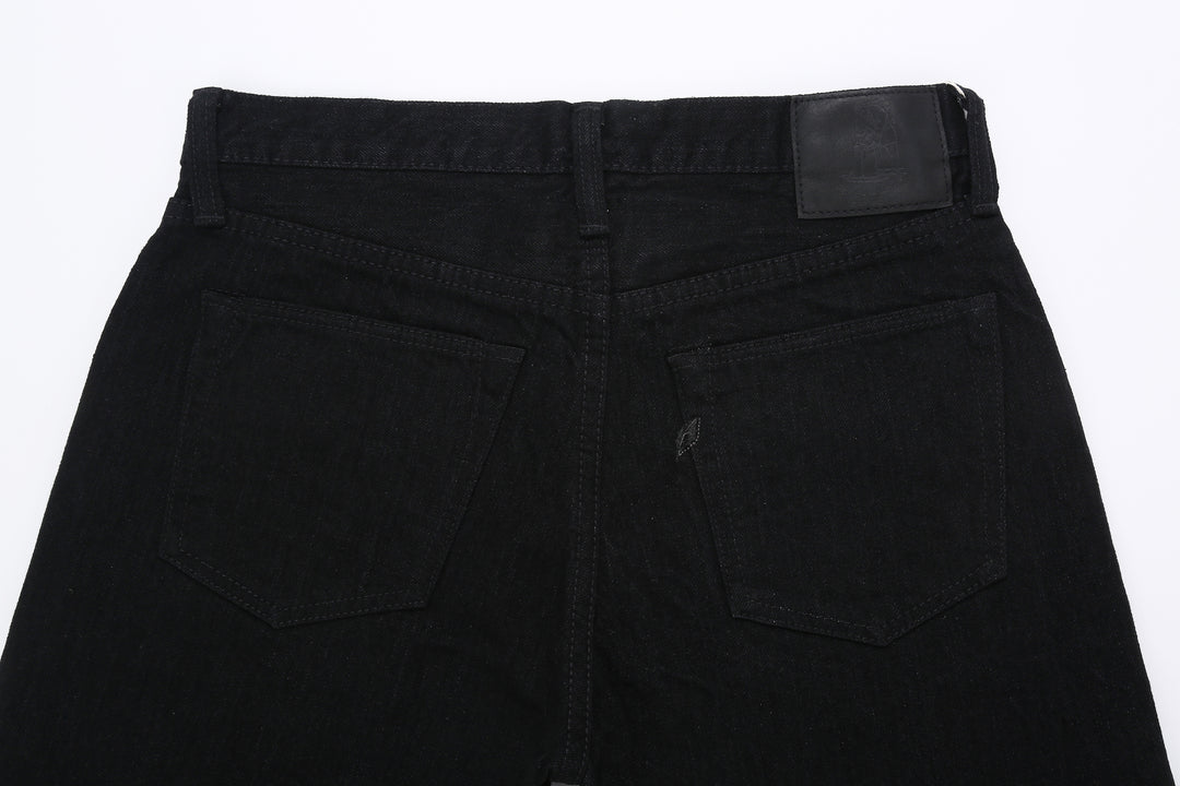 Pure Blue Japan XX-019-BK 14oz Black x Black Selvedge Denim - Relaxed Tapered Fit