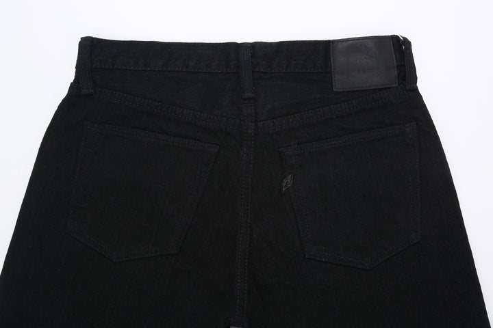 Pure Blue Japan XX-019-BK 14oz Black x Black Selvedge Denim - Relaxed Tapered Fit