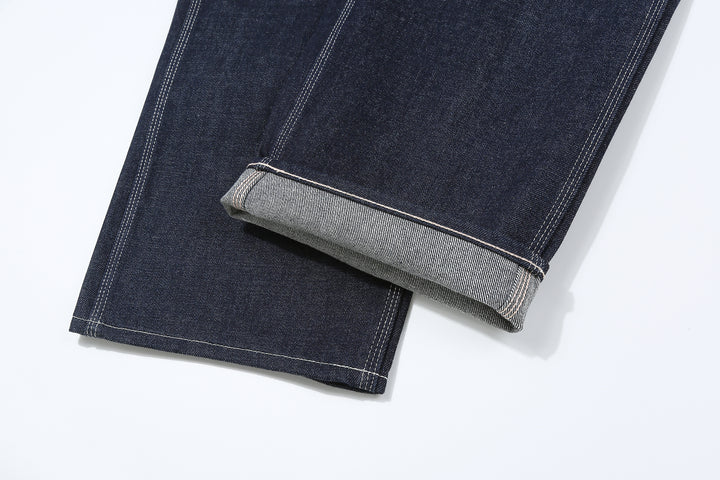 Boncoura 15oz Indigo Denim Painter Pants - Relaxed Tapered Fit