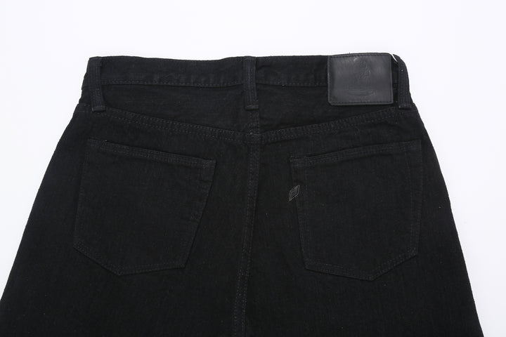 Pure Blue Japan XX-003-BK 14oz Black x Black Selvedge Denim - Regular Straight Fit