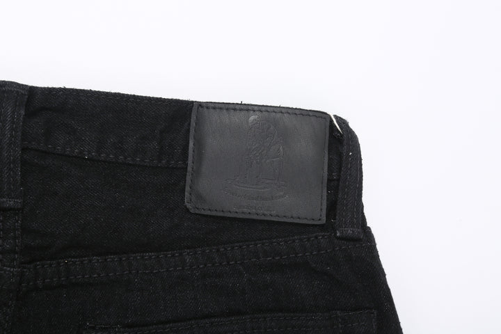 Pure Blue Japan XX-003-BK 14oz Black x Black Selvedge Denim - Regular Straight Fit