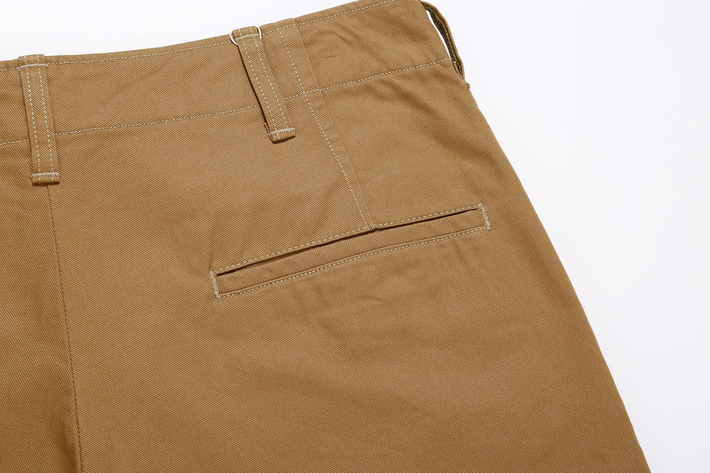 Deluxeware 946A mil-spec chino trousers khaki made in Japan military chinos
