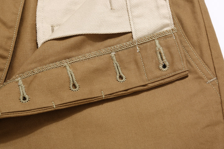 Deluxeware 946A Mil-Spec 46 Chino Trousers - Khaki