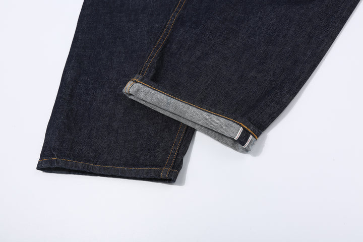Moto Motor New Vintage 12oz Selvedge Old Baggy Denim - Indigo