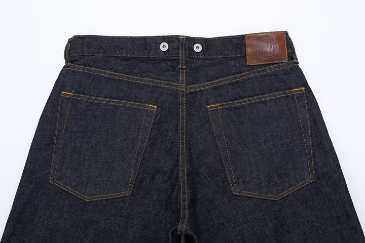 Moto Motor New Vintage 12oz Selvedge Old Baggy Denim - Indigo
