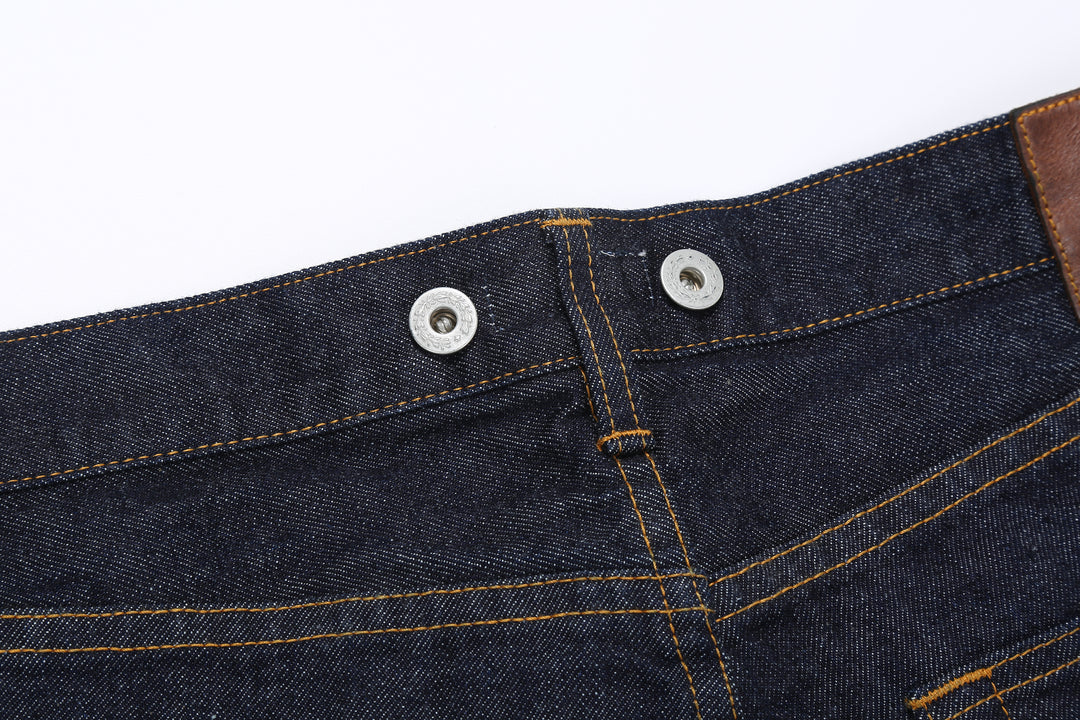 Moto Motor New Vintage 12oz Selvedge Old Baggy Denim - Indigo
