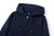 UES 72ZP indigo full zip hooded sweatshirt loopwheel sweat made in Japan heavyweight cotton hoodie front