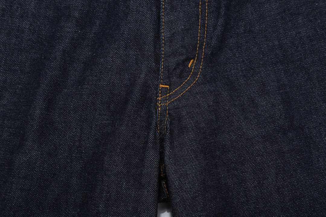 Moto Motor New Vintage 12oz Selvedge Old Baggy Denim - Indigo
