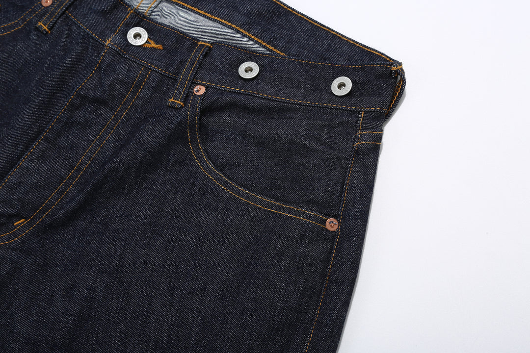 Moto Motor New Vintage 12oz Selvedge Old Baggy Denim - Indigo