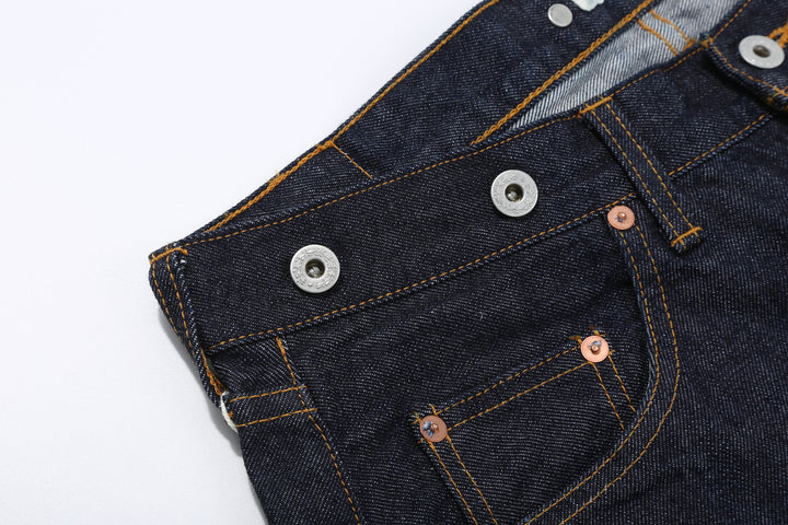 Moto Motor New Vintage 12oz Selvedge Old Baggy Denim - Indigo