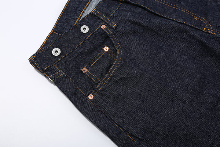 Moto Motor New Vintage 12oz Selvedge Old Baggy Denim - Indigo