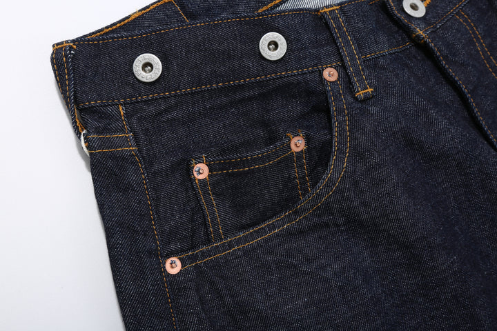 Moto Motor New Vintage 12oz Selvedge Old Baggy Denim - Indigo