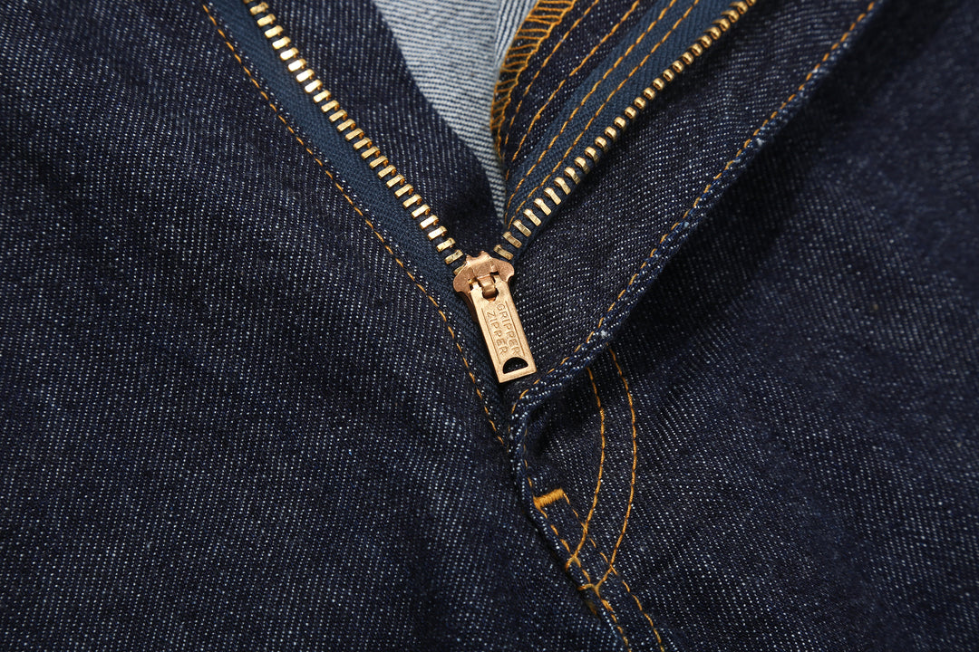 Moto Motor New Vintage 12oz Selvedge Old Baggy Denim - Indigo
