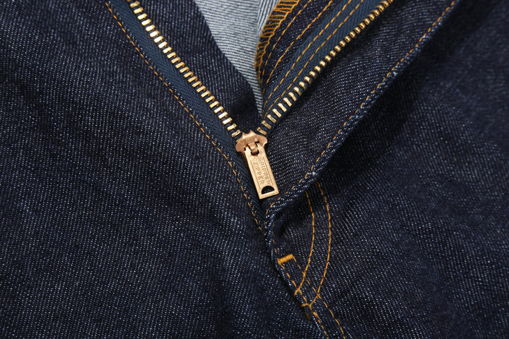 Moto Motor New Vintage 12oz Selvedge Old Baggy Denim - Indigo