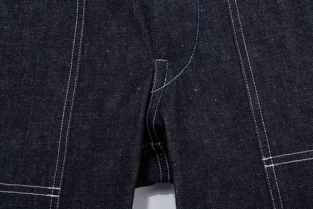 Warehouse & Co. 1930s WPA Double Knee Denim Trousers Light-Ounce Selvedge Denim Made in Japan　Crotch Seam