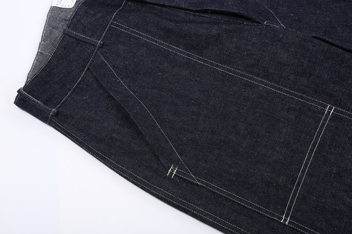 Warehouse & Co. 1930s WPA Double Knee Denim Trousers Light-Ounce Selvedge Denim Made in Japan Right Pocket