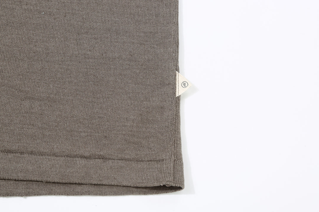 Un-Useless 170204 Knitee Linen T-Shirt - Crew Neck