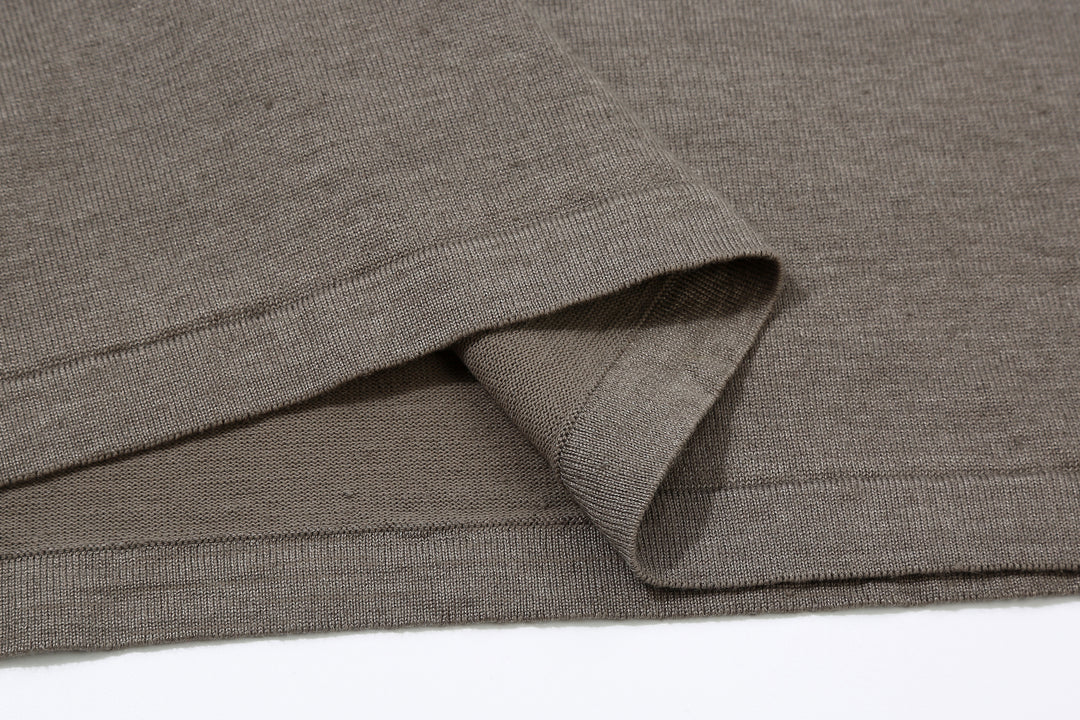 Un-Useless 170204 Knitee Linen T-Shirt - Crew Neck