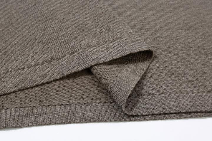 Un-Useless 170204 Knitee Linen T-Shirt - Crew Neck