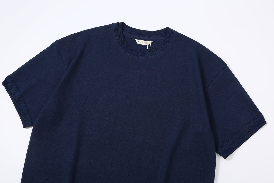 Un-Useless 170204 Knitee Linen T-Shirt - Crew Neck