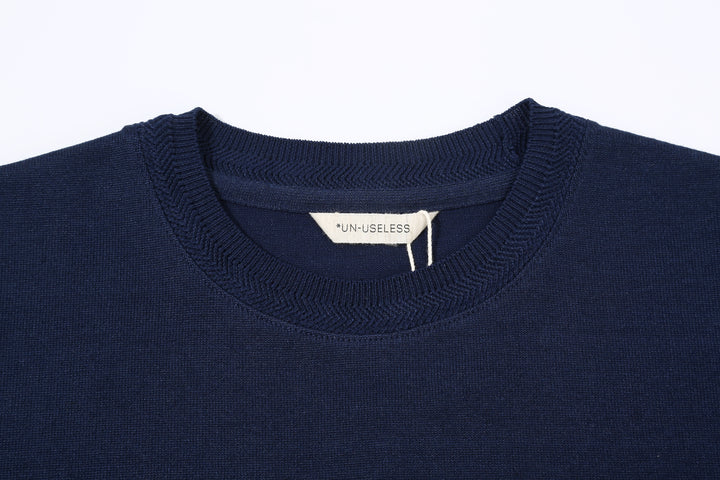 Un-Useless 170204 Knitee Linen T-Shirt - Crew Neck