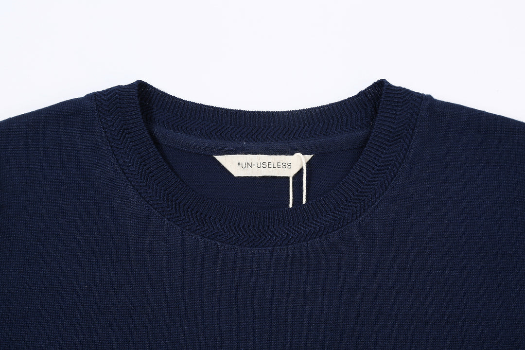Un-Useless 170205 Knitee Linen T-Shirt - Pocket