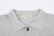 Un-Useless 170218 Plating Knit Linen Polo Shirt Made in Japan Grey Collar Close Up