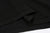 Un-Useless 170218 Plating Knit Linen Polo Shirt Made in Japan Side Slit Hem Black