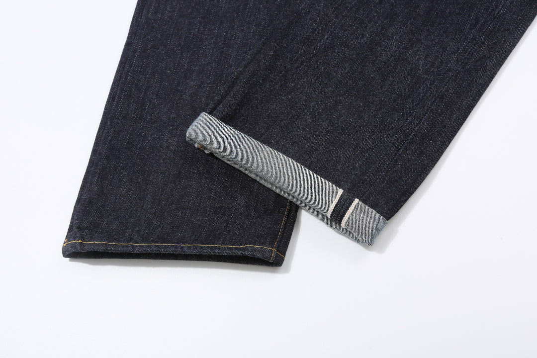 The Flat Head FN-8004 18oz selvedge denim jeans wide tapered fit indigo selvedge ID