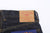 The Flat Head FN-8004 18oz selvedge denim jeans wide tapered fit indigo leather patch