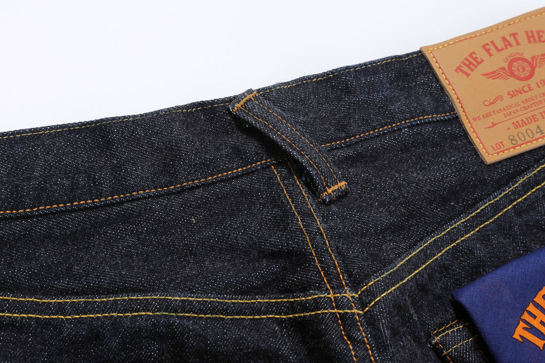 The Flat Head FN-8004 18oz Selvedge Denim - Wide Tapered Fit