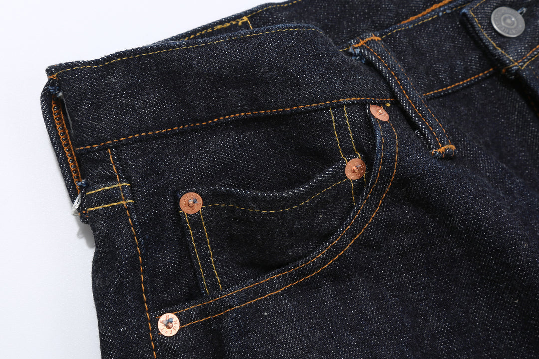 The Flat Head FN-8004 18oz Selvedge Denim - Wide Tapered Fit