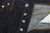 The Flat Head FN-8004 18oz selvedge denim jeans wide tapered fit indigo buttons detail
