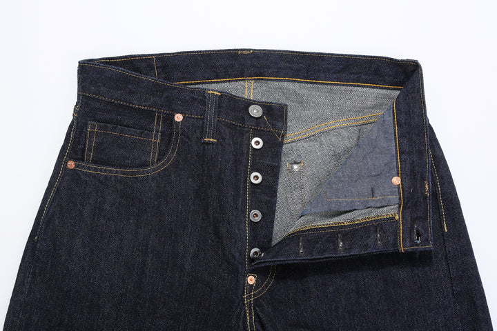 Freewheelers Vanishing West Lot 601XX 1945 WW2 selvedge denim jeans regular straight fit indigo Japan