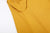 Deluxeware BSP-MNT01 10.5oz loopwheeled T-shirt with 5-needle binder neck, Mention Exclusive, made in Japan crew neck 5-Needle Binder Neck Sleeve Yellow Side 