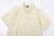 Deluxeware OCTS-00 12.5oz Loopwheeled Polo Shirt Made in Japan Ash Yel Collar 