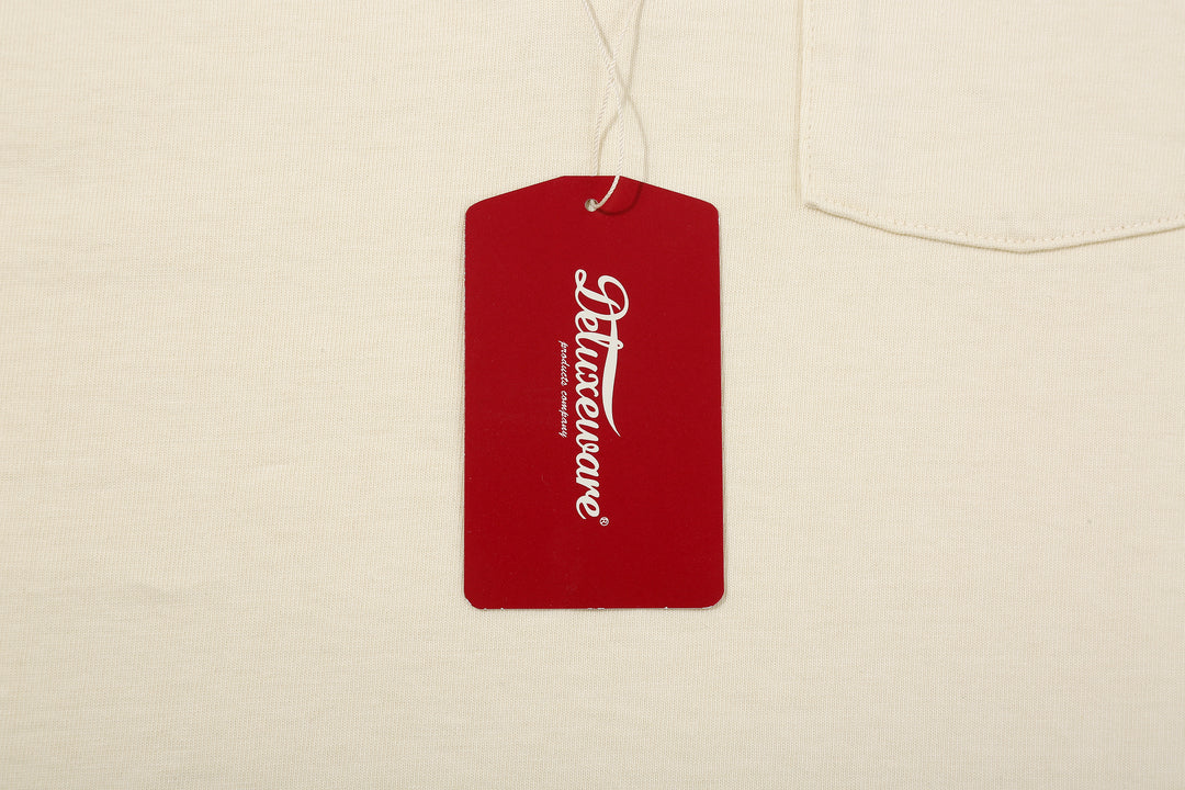 Deluxeware OCTS-00 12.5oz Loopwheeled Polo Shirt Made in Japan Paper Tag